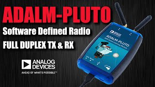 ADALM PLUTO Full Duplex Software Defined Radio [upl. by Akinit]