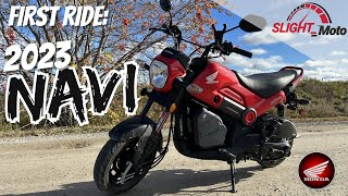 Honda Navi First Ride amp Review [upl. by Sordnaxela403]