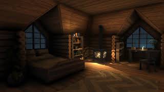 Rain amp Thunderstorm amp Fireplace Sounds 10 Hours  Cozy Cabin [upl. by Fidele]