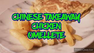 Chinese takeaway chicken omelette done at home [upl. by Aivitnahs117]