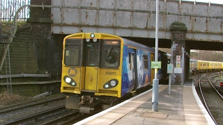 Half an Hour at 216  Birkenhead North Station 1022017  Class 507 508 terminus [upl. by Kazim]