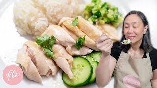 Hainanese Chicken Rice for my Malaysian Dude  step by step [upl. by Villiers]