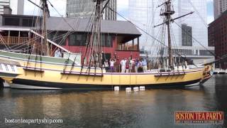 Boston Tea Party Museum The Museum Experience [upl. by Netta589]