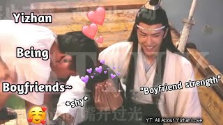 Engsub Xiao Zhan Wang Yibo being Boyfriends💛•• [upl. by Yla]