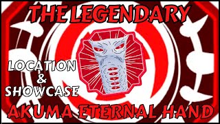 LEGENDARY Akuma Eternal Hand Location amp Showcase  Shindo Life [upl. by Spencer]