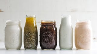 The Top 5 Most Popular Salad Dressing Recipes [upl. by Gustin]