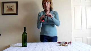 Whytes Home Wine  How to Cork Wine Bottles [upl. by Acyssej]