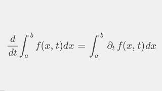 The Leibniz rule for integrals The Derivation [upl. by Fries]