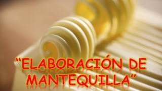 PROCESO DE ELABORACIÓN DE MANTEQUILLA  ProcesosProductivos [upl. by Walcoff]