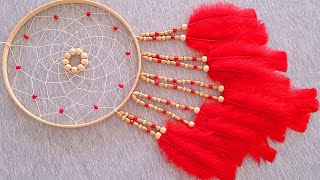 DIY como hacer un ATRAPASUEÑOS paso a paso  DIY Dreamcatcher [upl. by Celene]