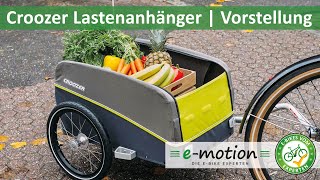 Croozer Lastenanhänger  CARGO PAKKO CARGO KALLE amp CARGO TUURE  Vorstellung [upl. by Adnohsak82]