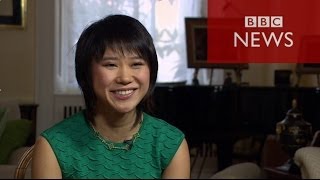 Chinese pianist prodigy Yuja Wang talks to BBC News [upl. by Amilas]