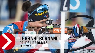 POURSUITE DAMES  LE GRAND BORNAND 2021 [upl. by Clay]